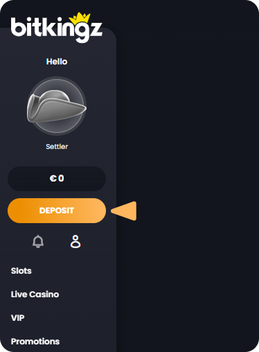 How do I make a deposit Deposit Button